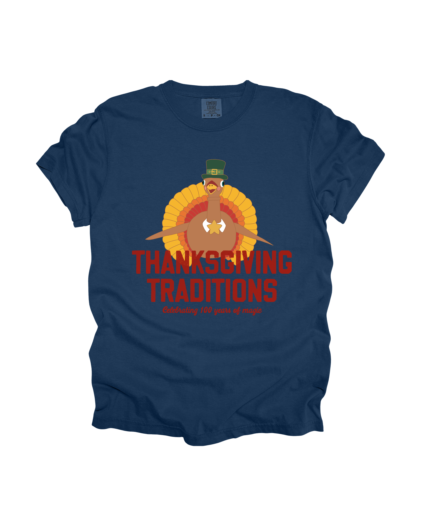 Thanksgiving Traditions Turkey Adult Tee