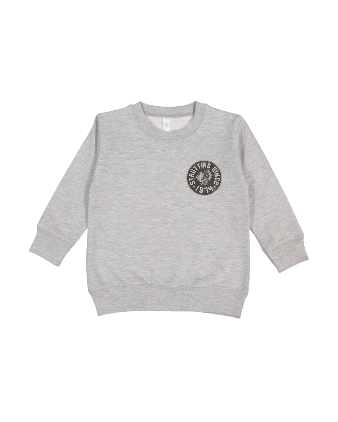 Strutting Since 1974 Toddler Sweatshirt