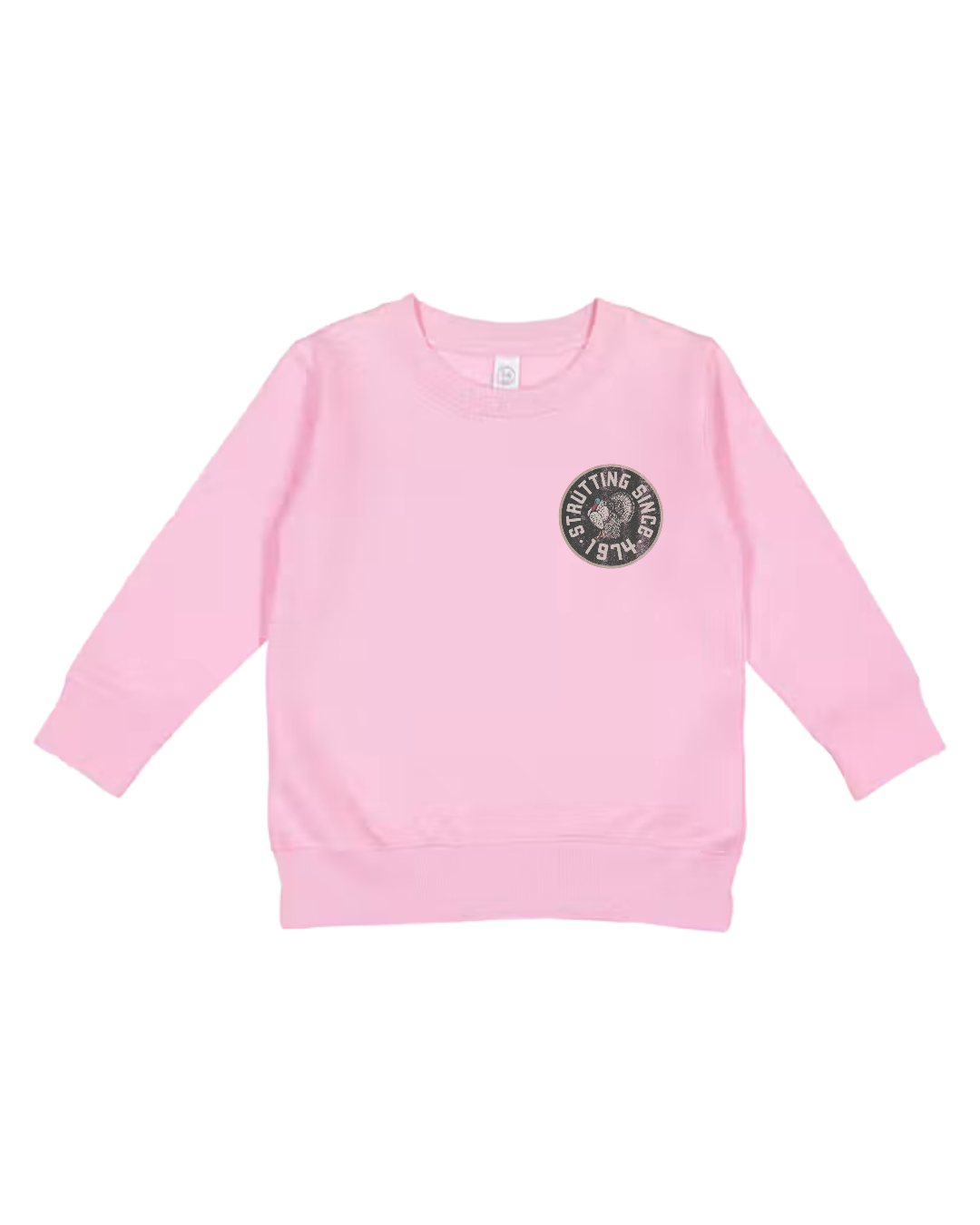 Strutting Since 1974 Toddler Sweatshirt