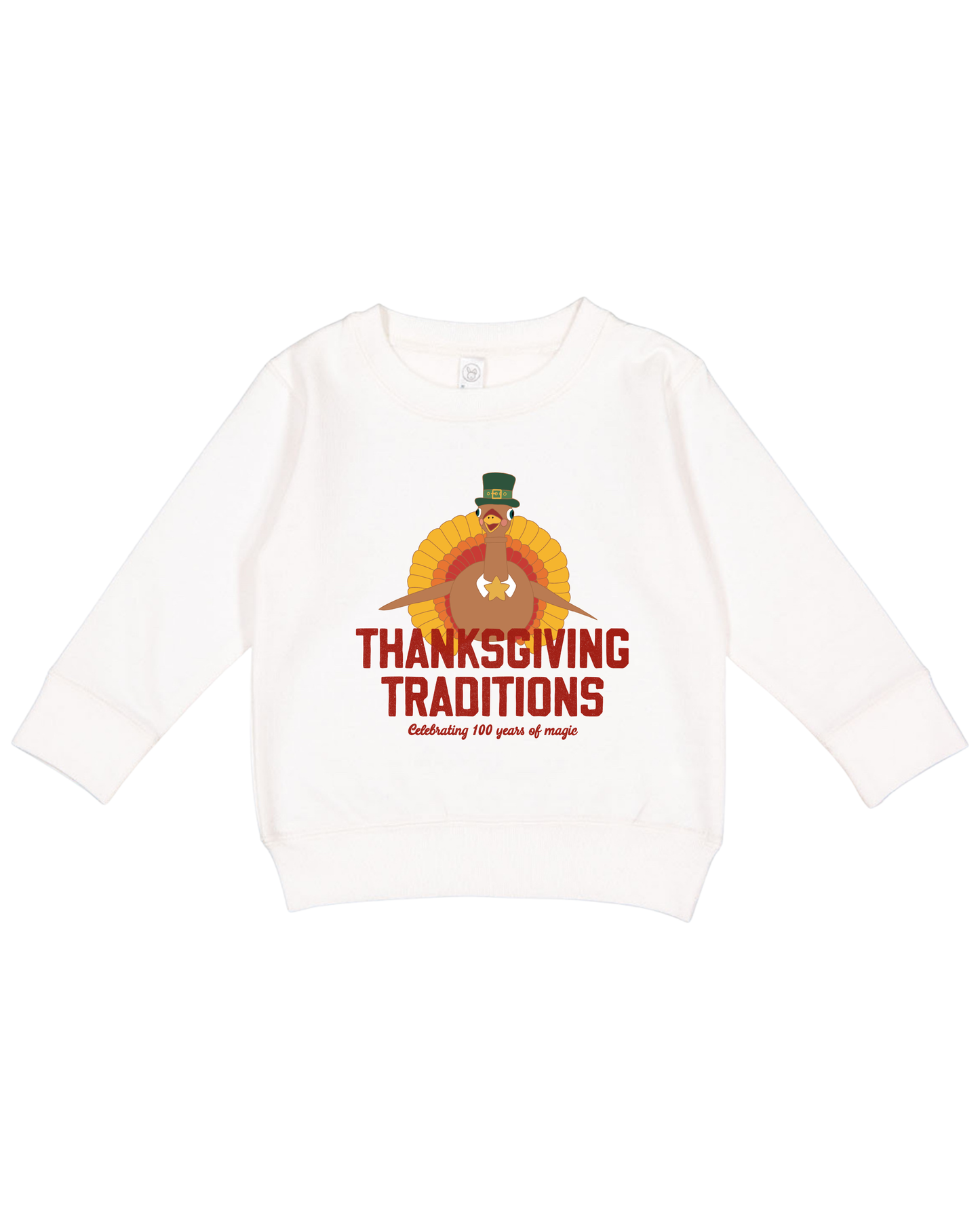 Thanksgiving Traditions Turkey Toddler Sweatshirt