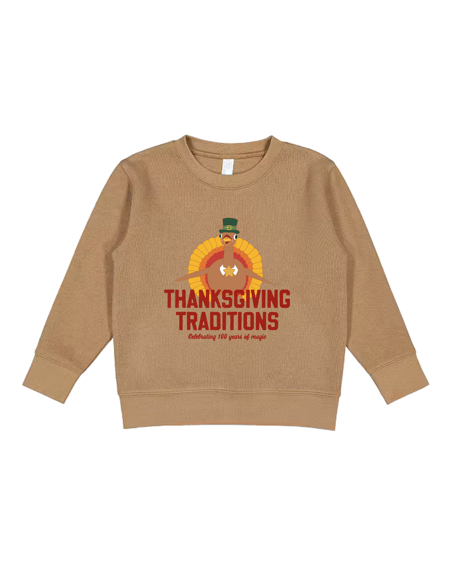 Thanksgiving Traditions Turkey Toddler Sweatshirt