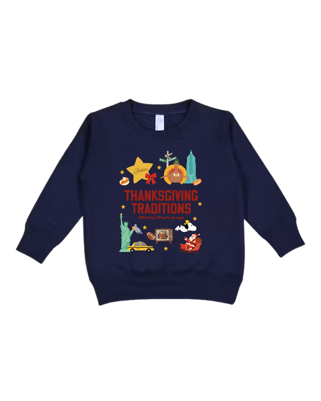 Thanksgiving Traditions Toddler Sweatshirt
