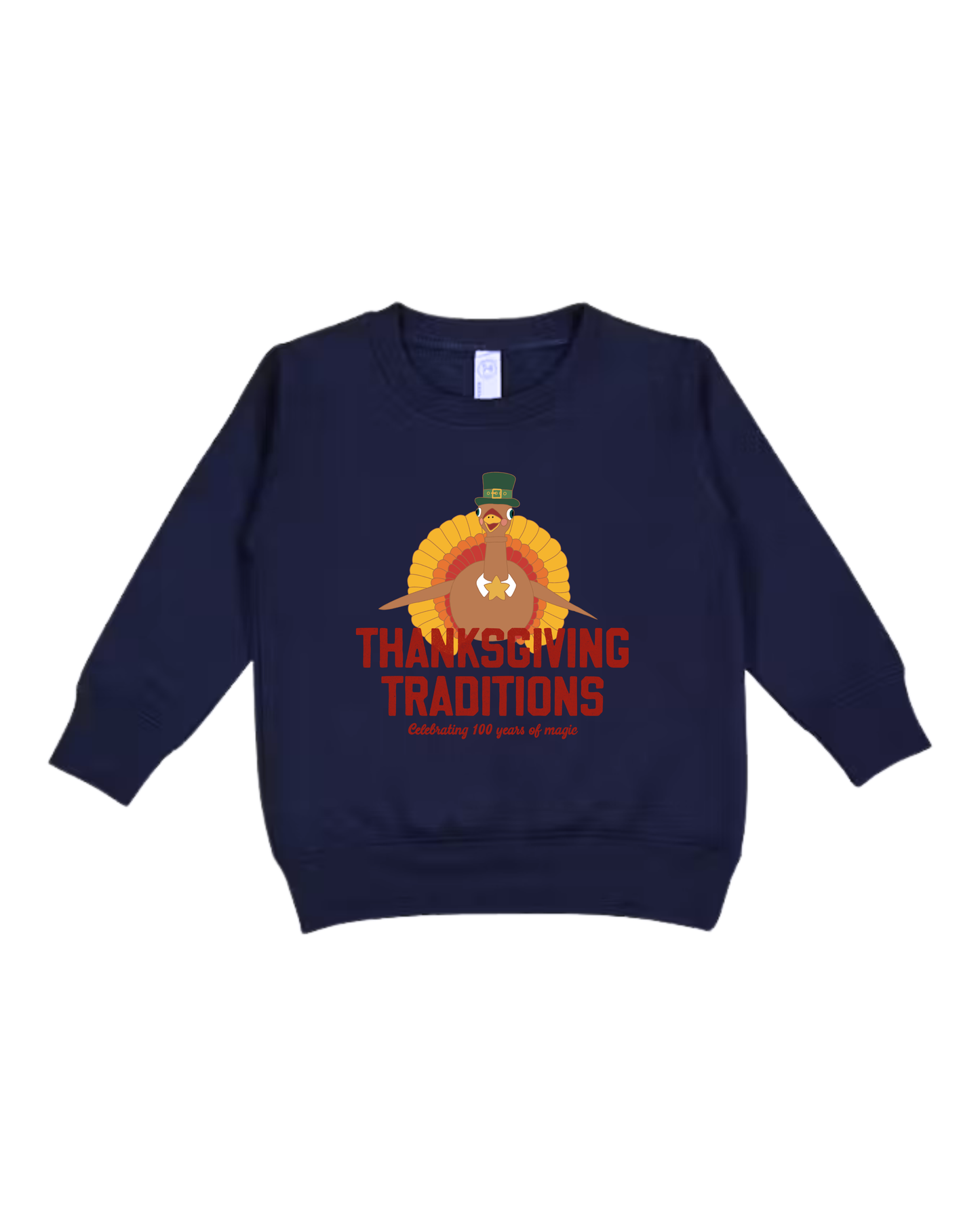 Thanksgiving Traditions Turkey Toddler Sweatshirt
