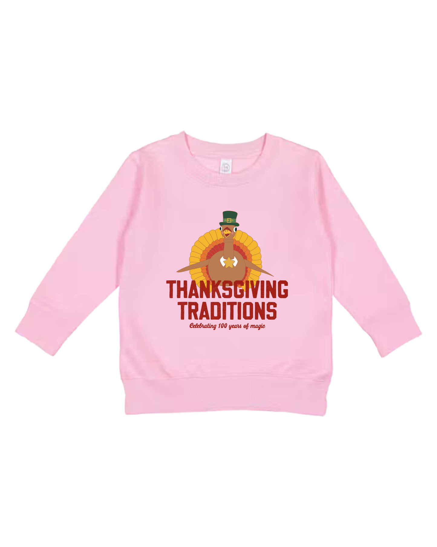 Thanksgiving Traditions Turkey Toddler Sweatshirt