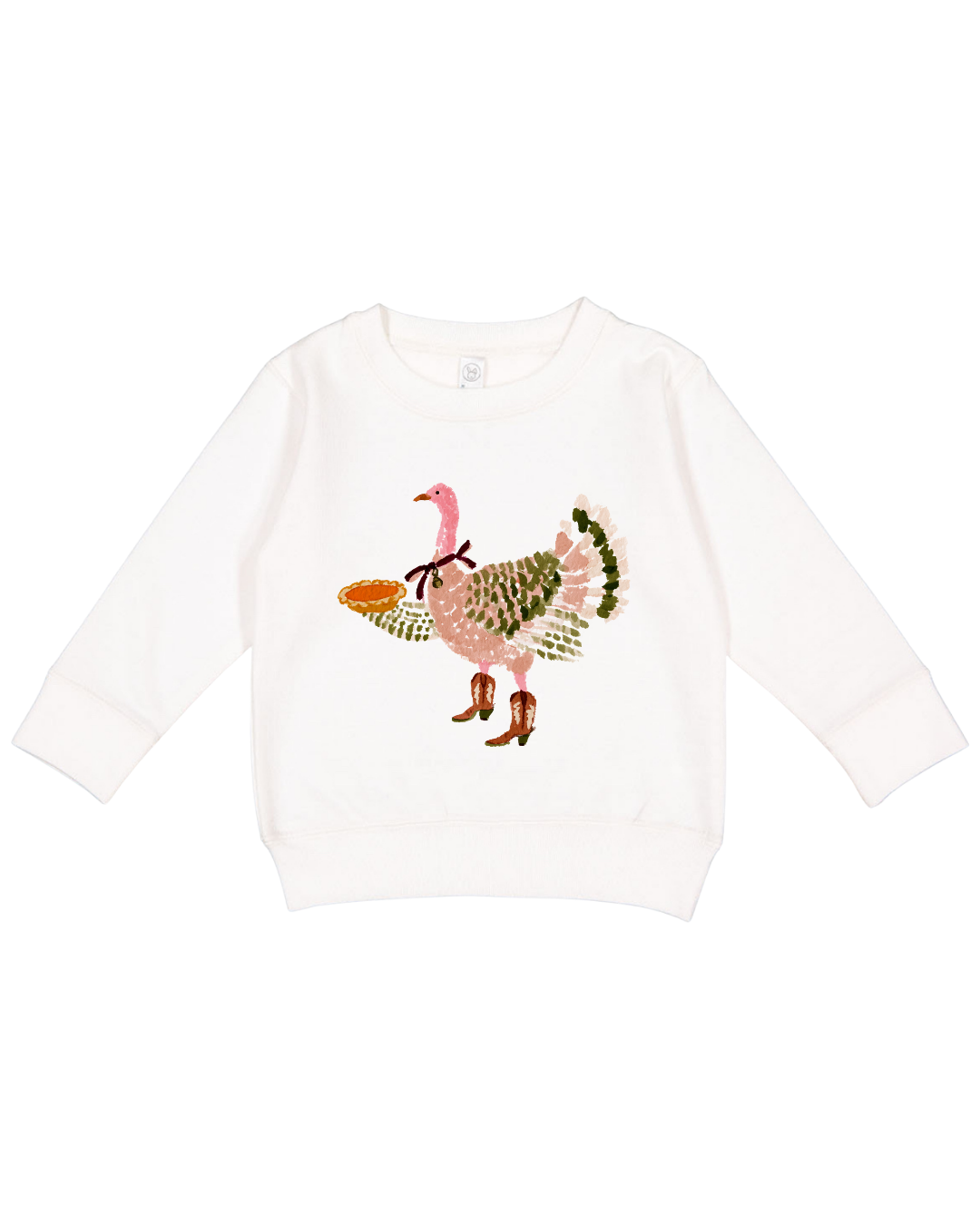 Thanksgiving Turkey Toddler Sweatshirt