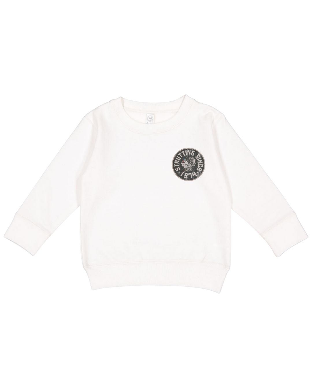 Strutting Since 1974 Toddler Sweatshirt