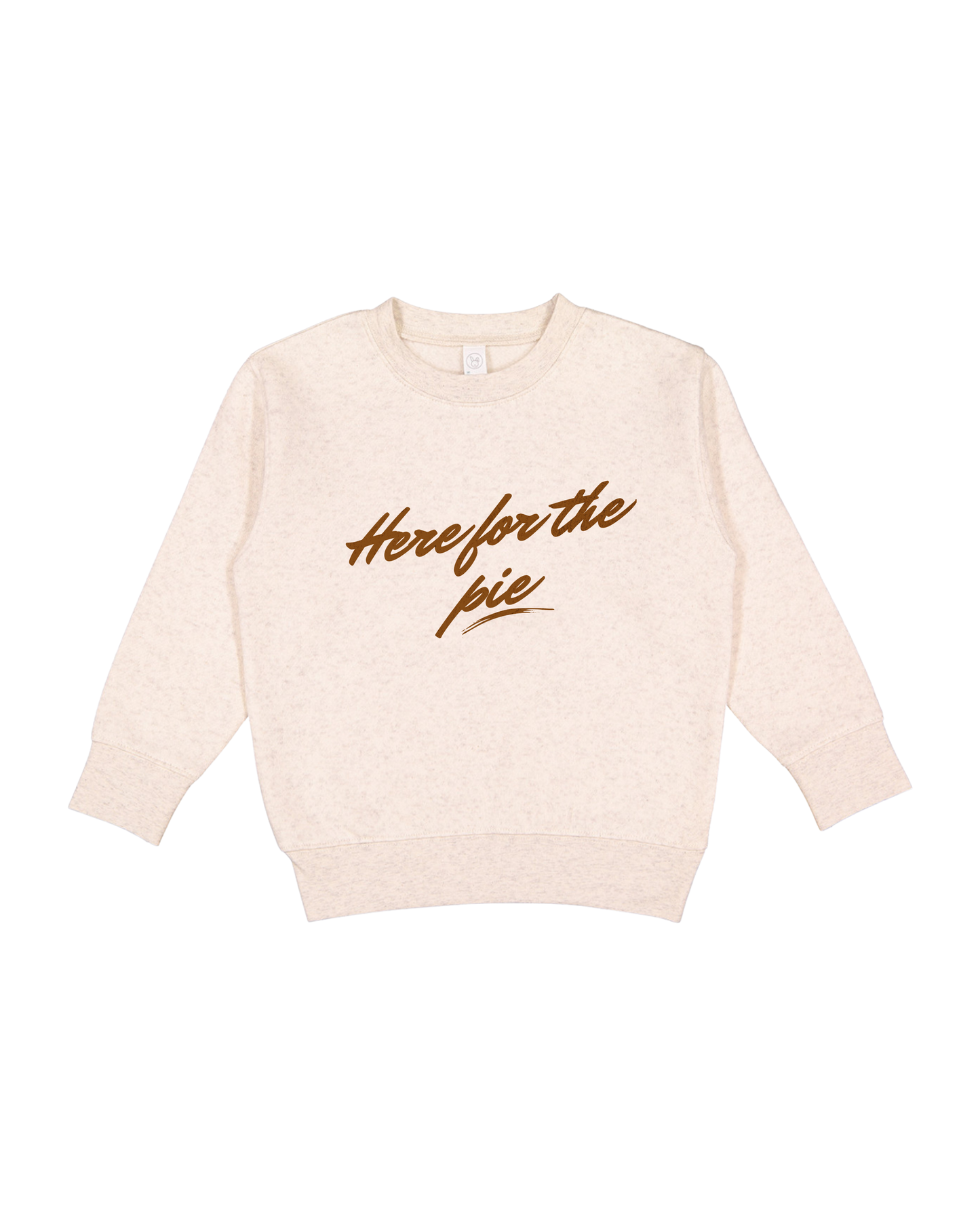 Here For The Pie Toddler Sweatshirt