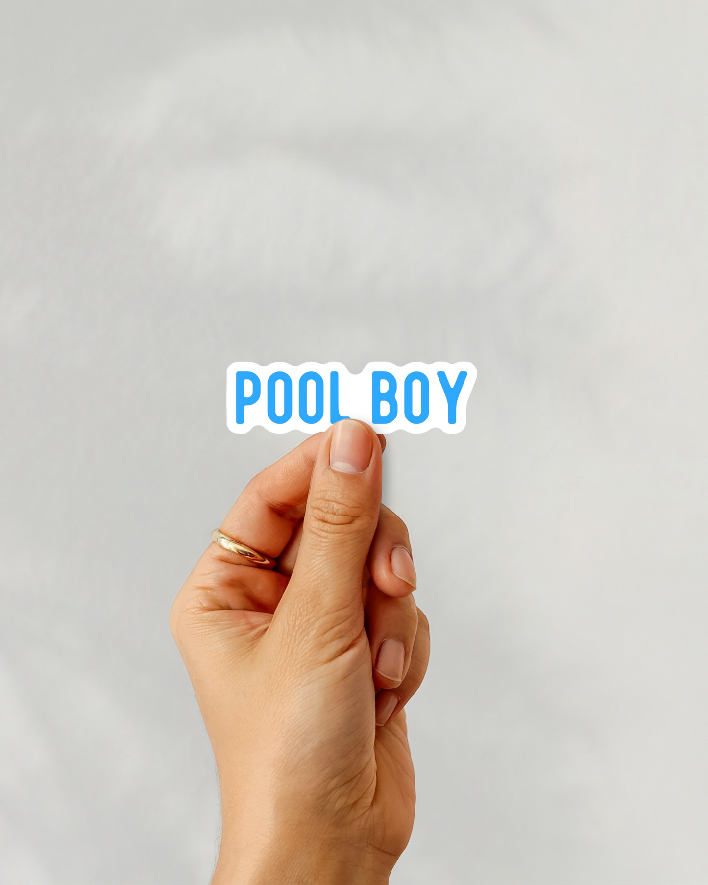 Pool Boy Vinyl Sticker