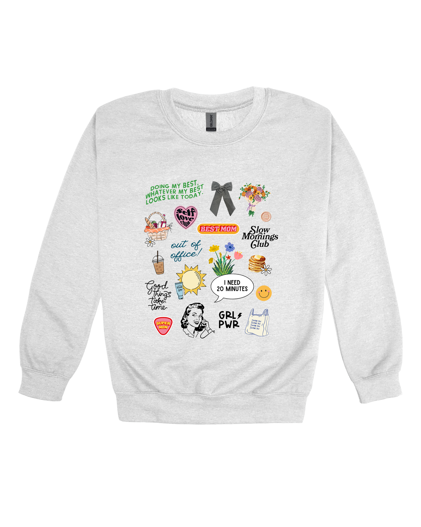 Motherhood Charms Adult Sweatshirt