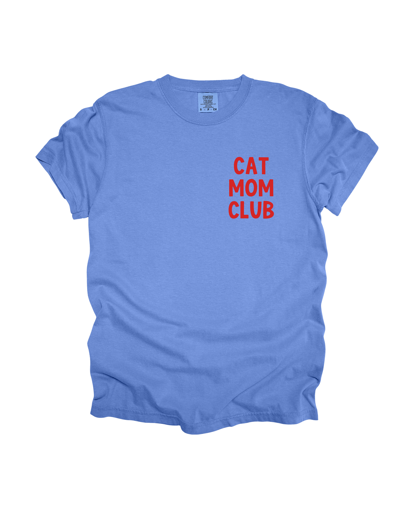 Cat Mom Club Adult Tee