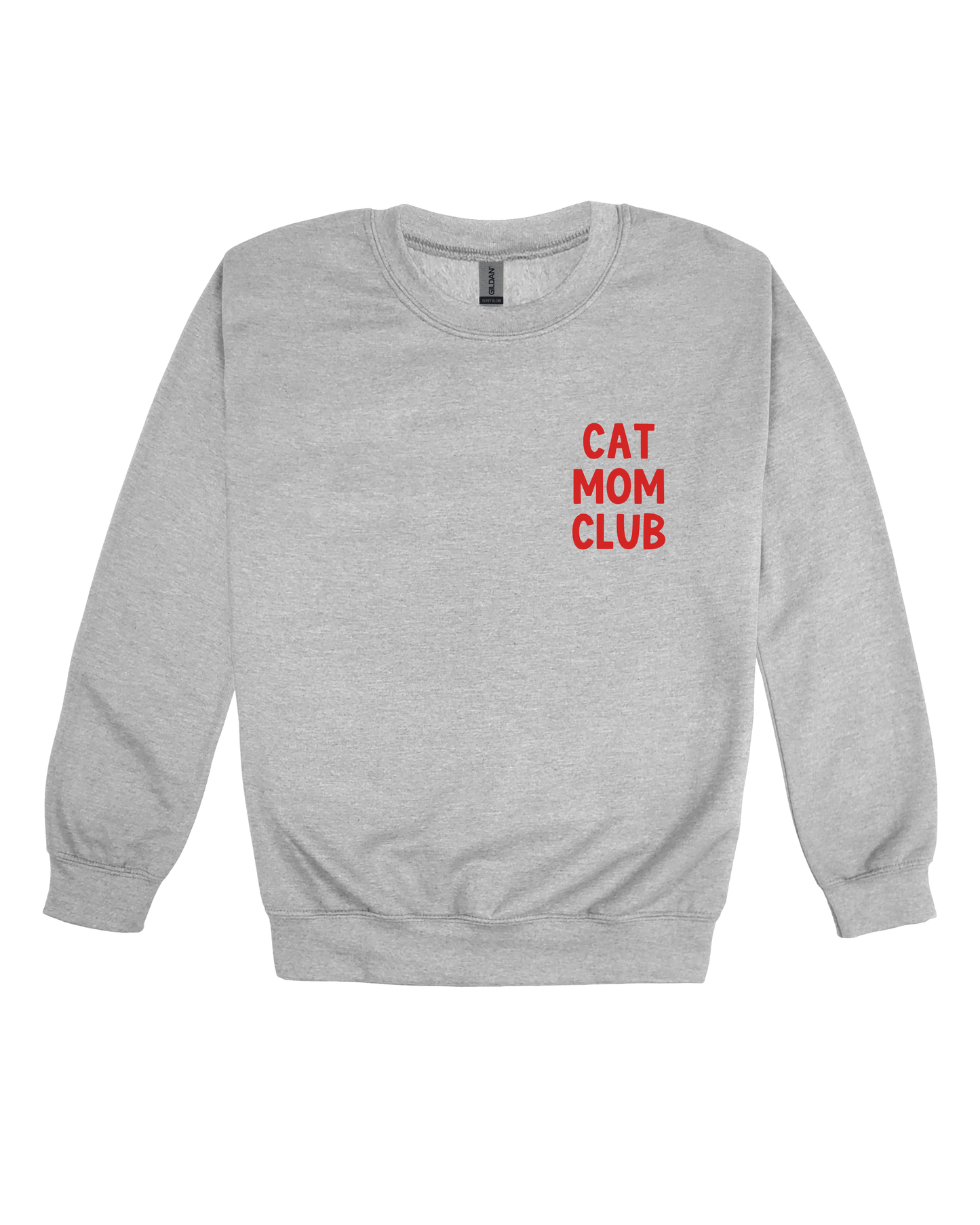 Cat Mom Club Adult Sweatshirt