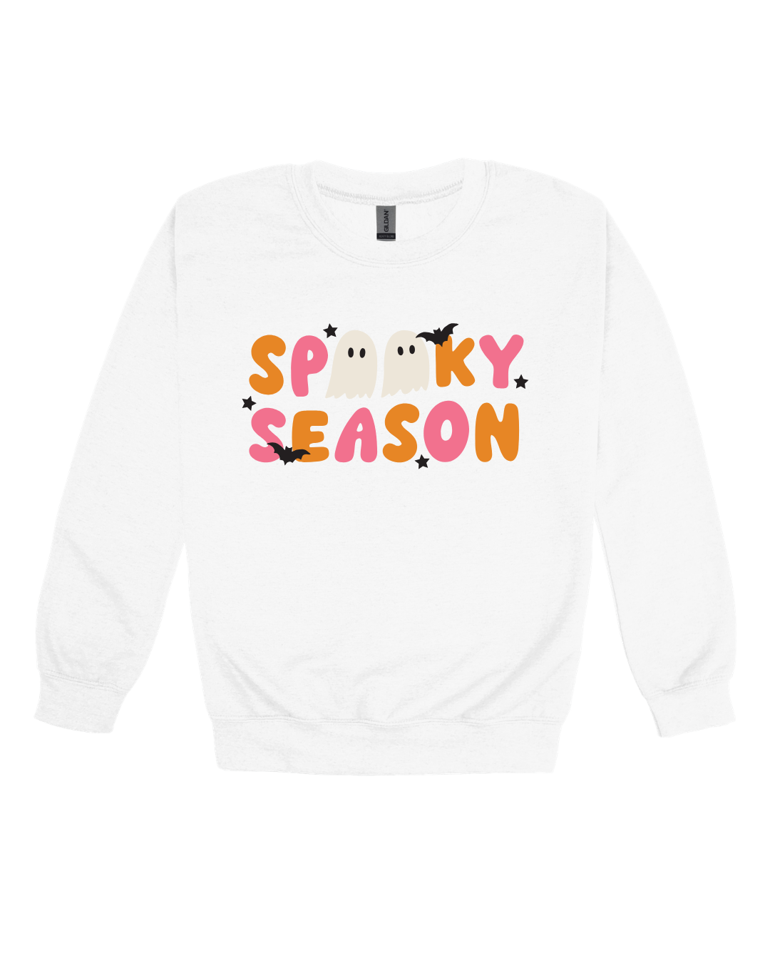 Spooky Season Ghosts Youth Sweatshirt