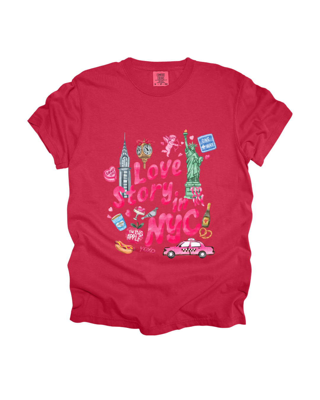 Love Story In NYC Adult Tee