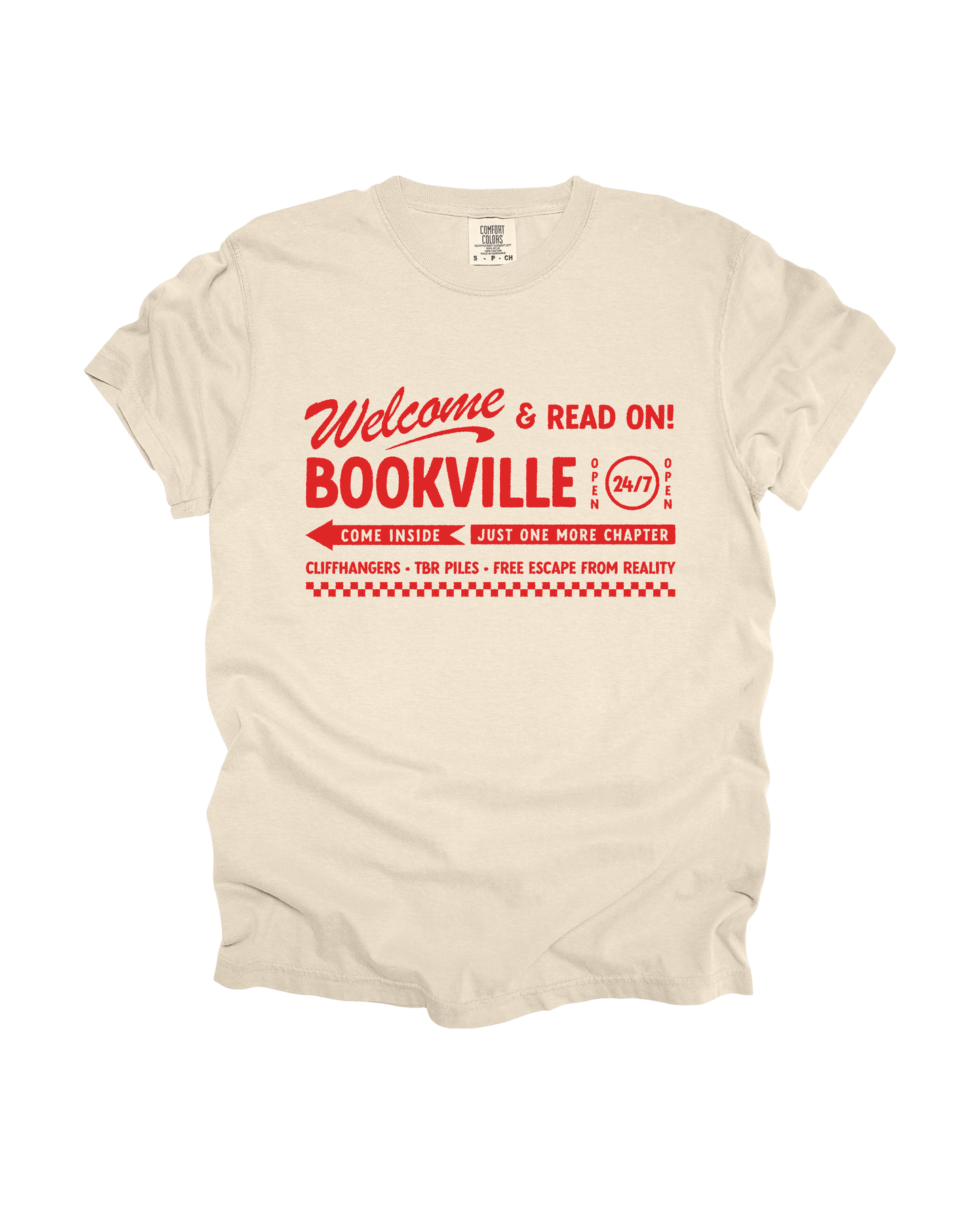 Bookville Adult Tee