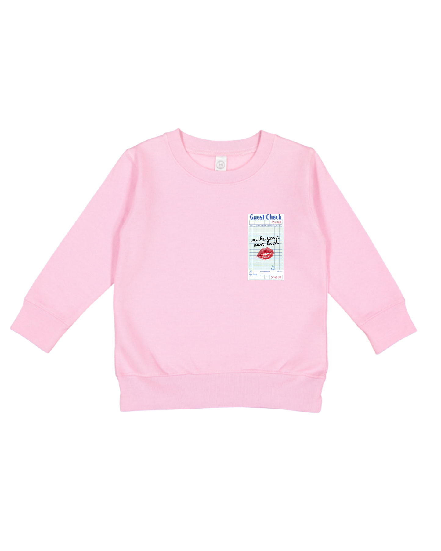 Make Your Own Luck Toddler Sweatshirt