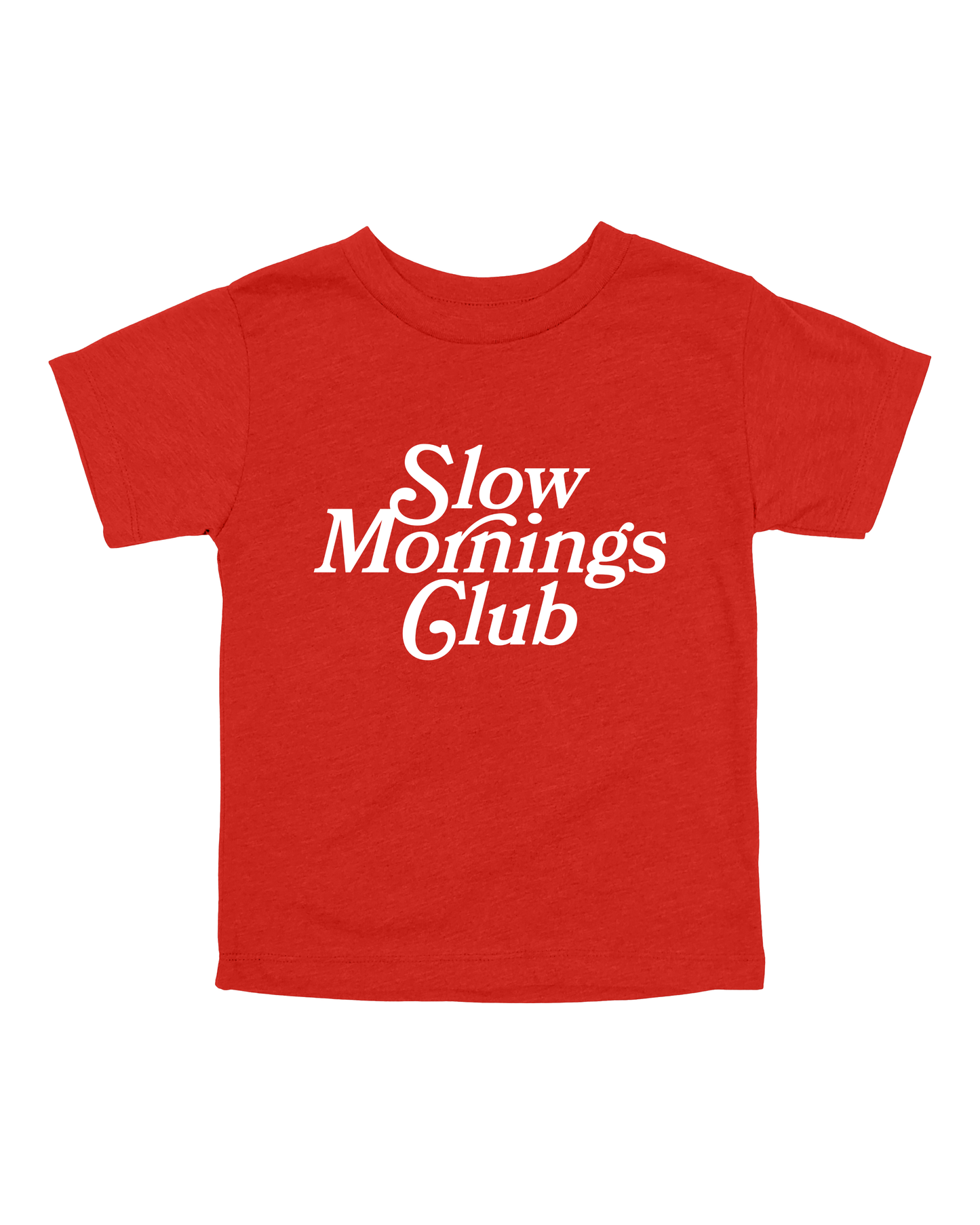 Slow Mornings Club Youth Tee