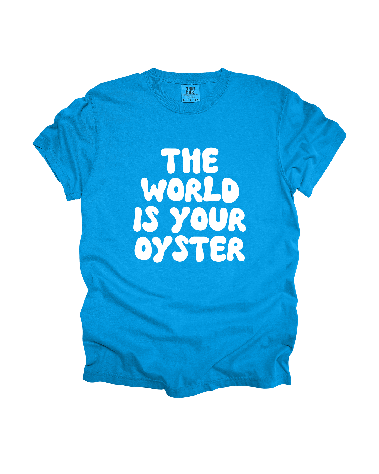 The World Is Your Oyster Adult Tee