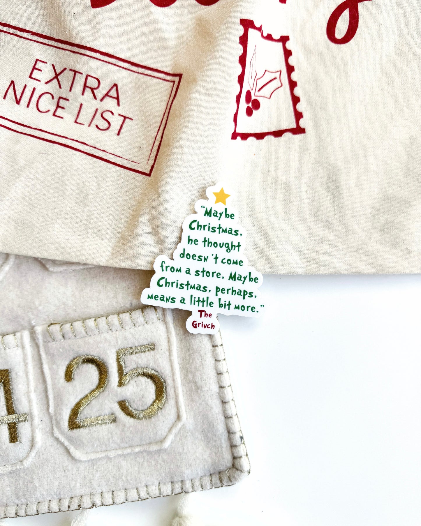 The Grinch Tree Vinyl Sticker