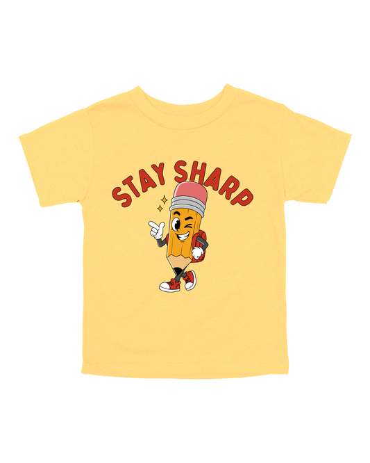 Stay Sharp Youth Tee