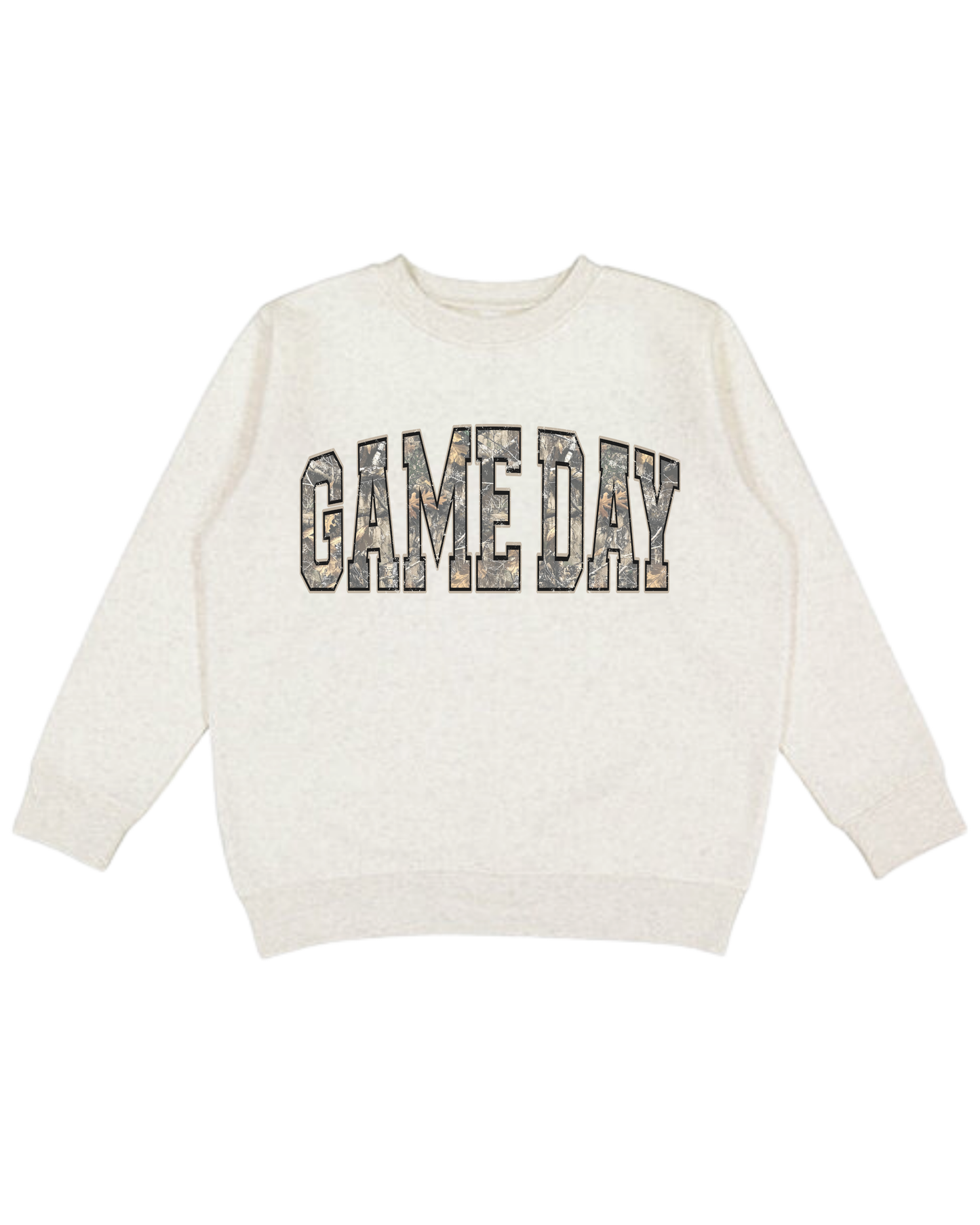 Game Day Camo Adult Sweatshirt