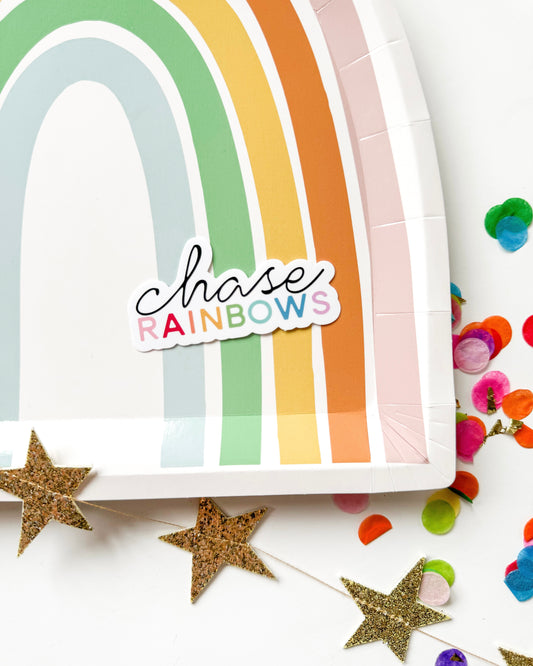 Chase Rainbows Vinyl Sticker