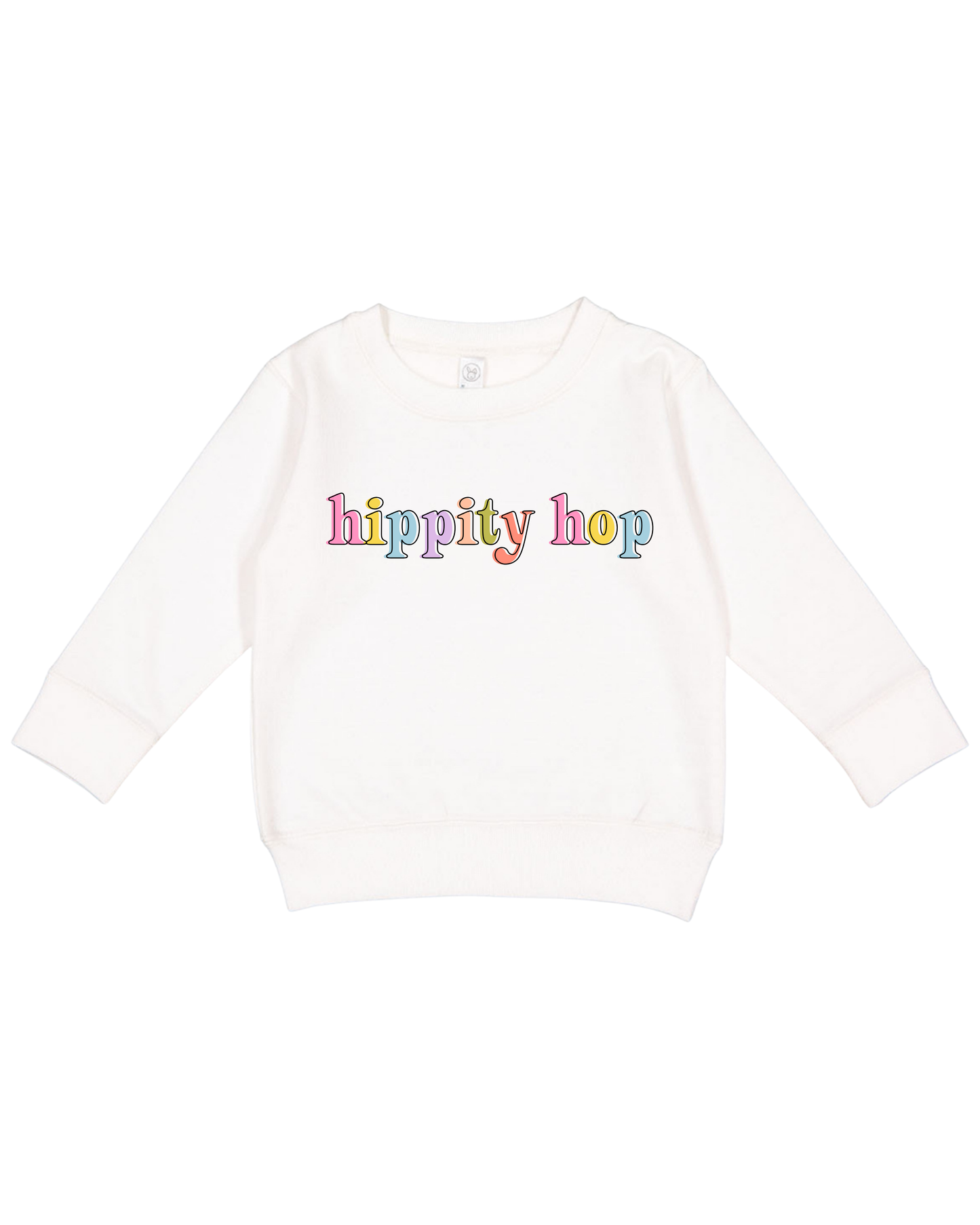 Hippity Hop Toddler Sweatshirt