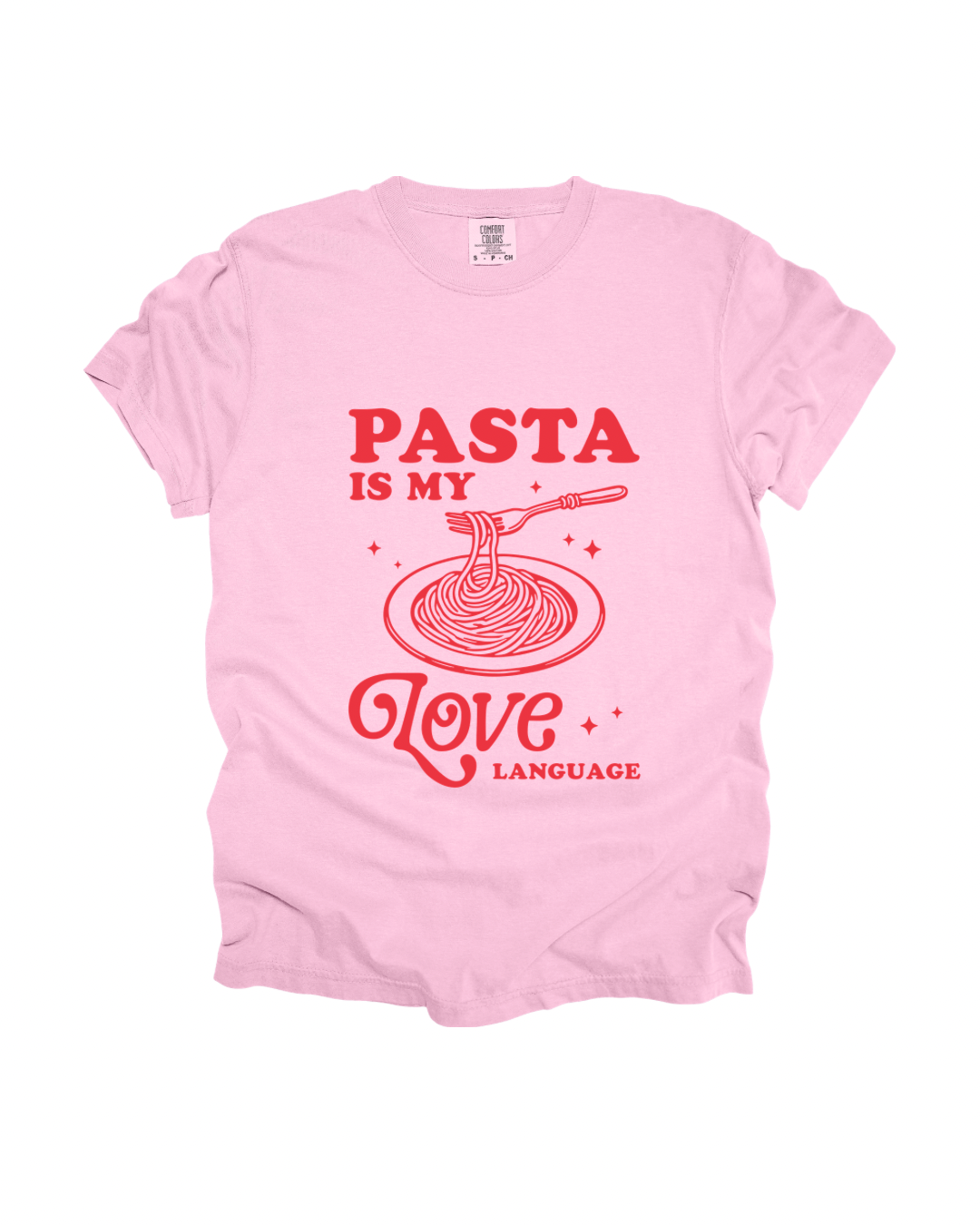 Pasta Is My Love Language Adult Tee