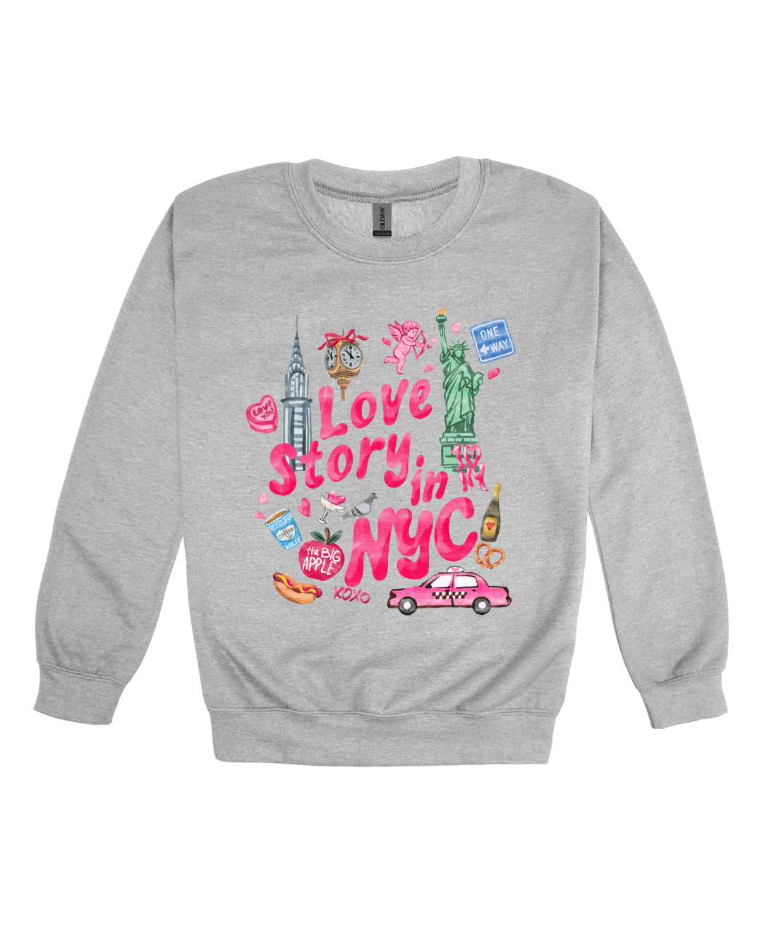 Love Story In NYC Youth Sweatshirt