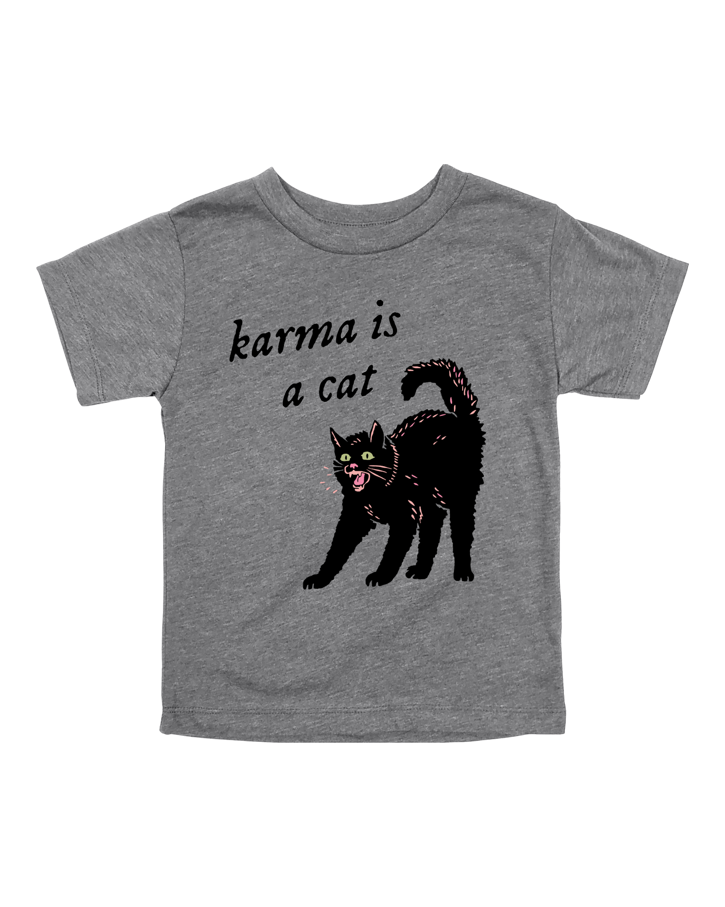 Karma Is A Cat Youth Tee