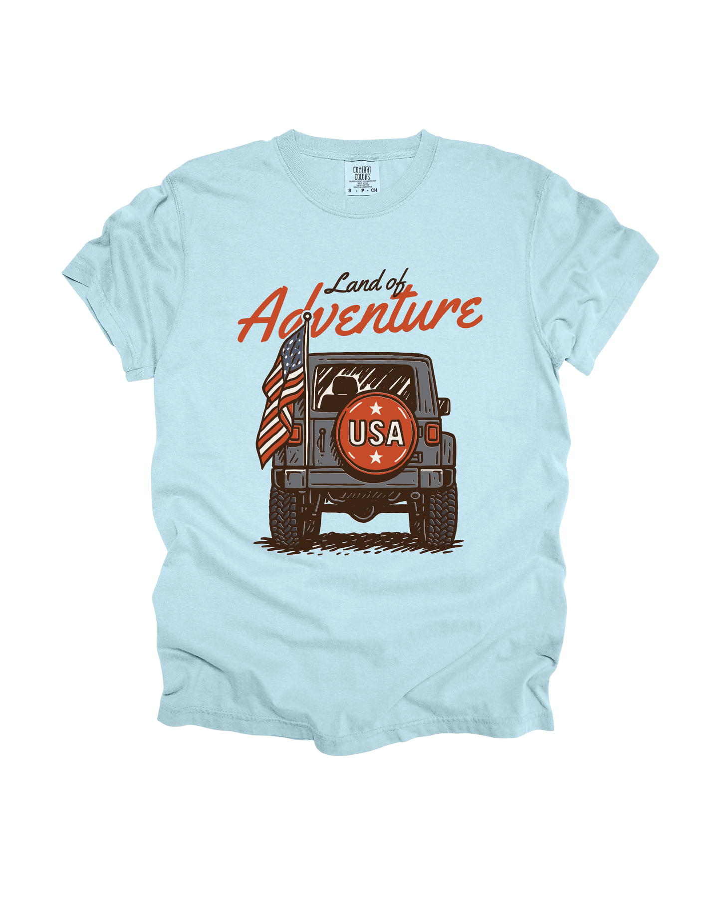 Land Of Adventure Adult Tee