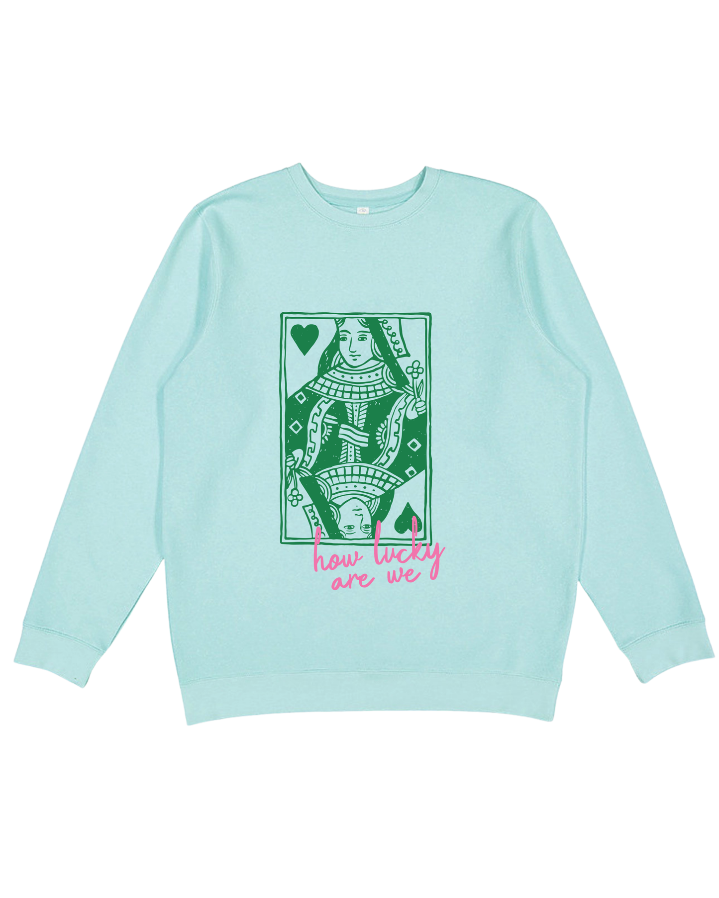 Queen Of Hearts Adult Sweatshirt