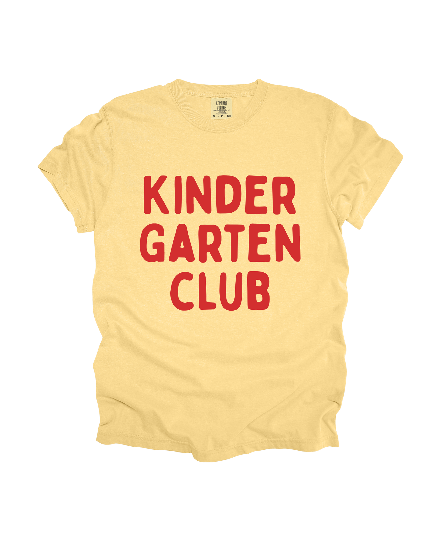 Kindergarten Club Adult Tee