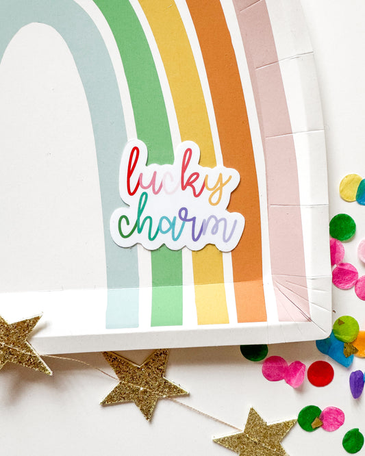 Lucky Charm Vinyl Sticker
