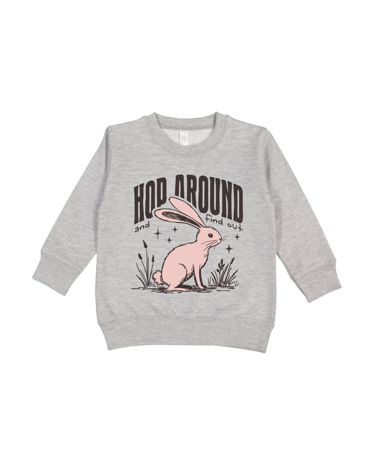 Hop Around And Find Out Toddler Sweatshirt