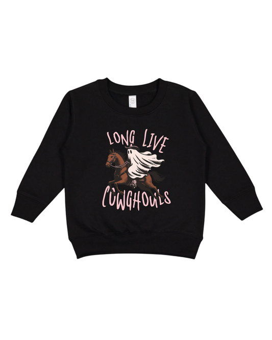 Long Live Cowghouls Toddler Sweatshirt