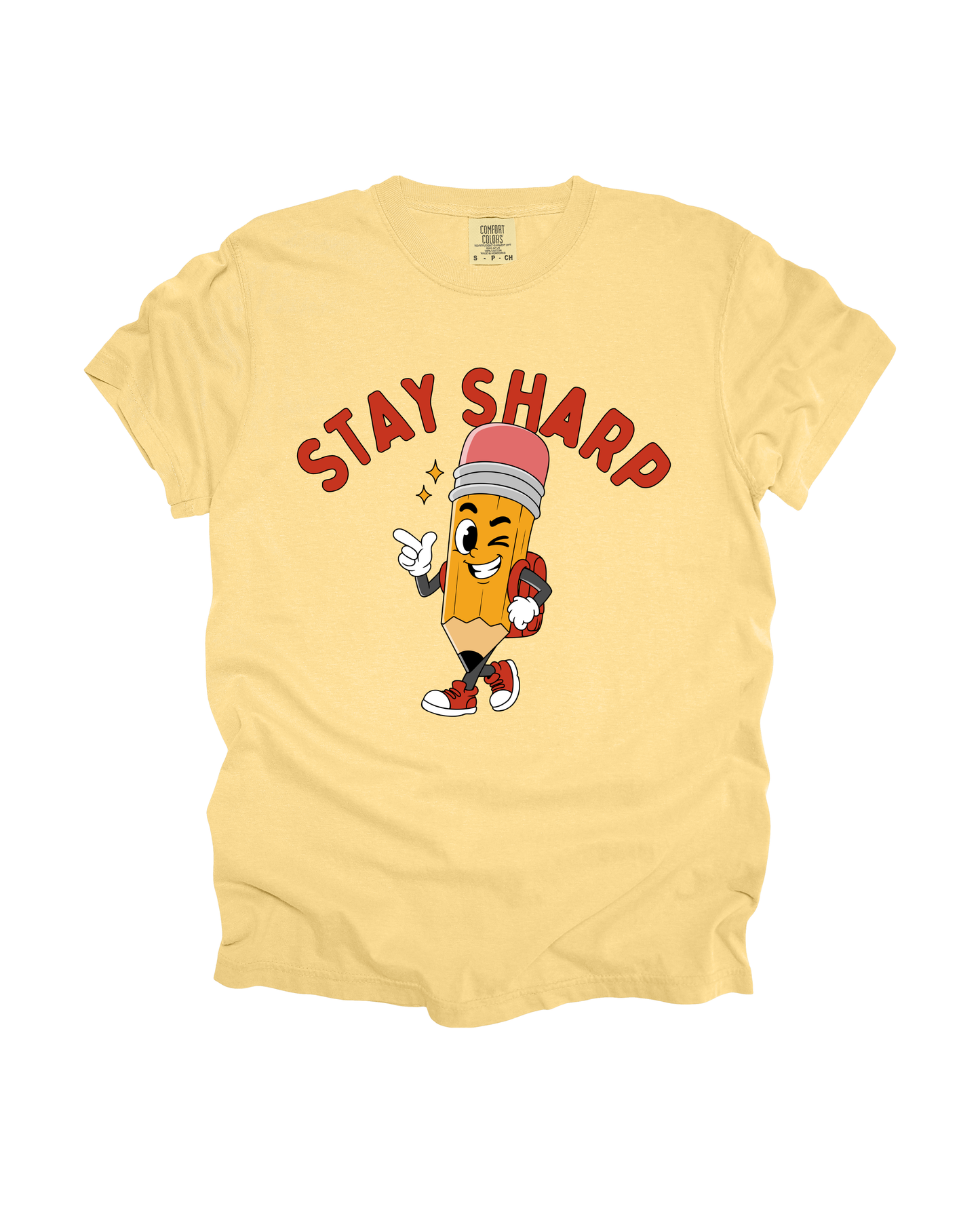 Stay Sharp Adult Tee