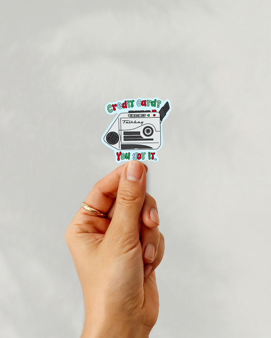 Home Alone Talkboy Vinyl Sticker