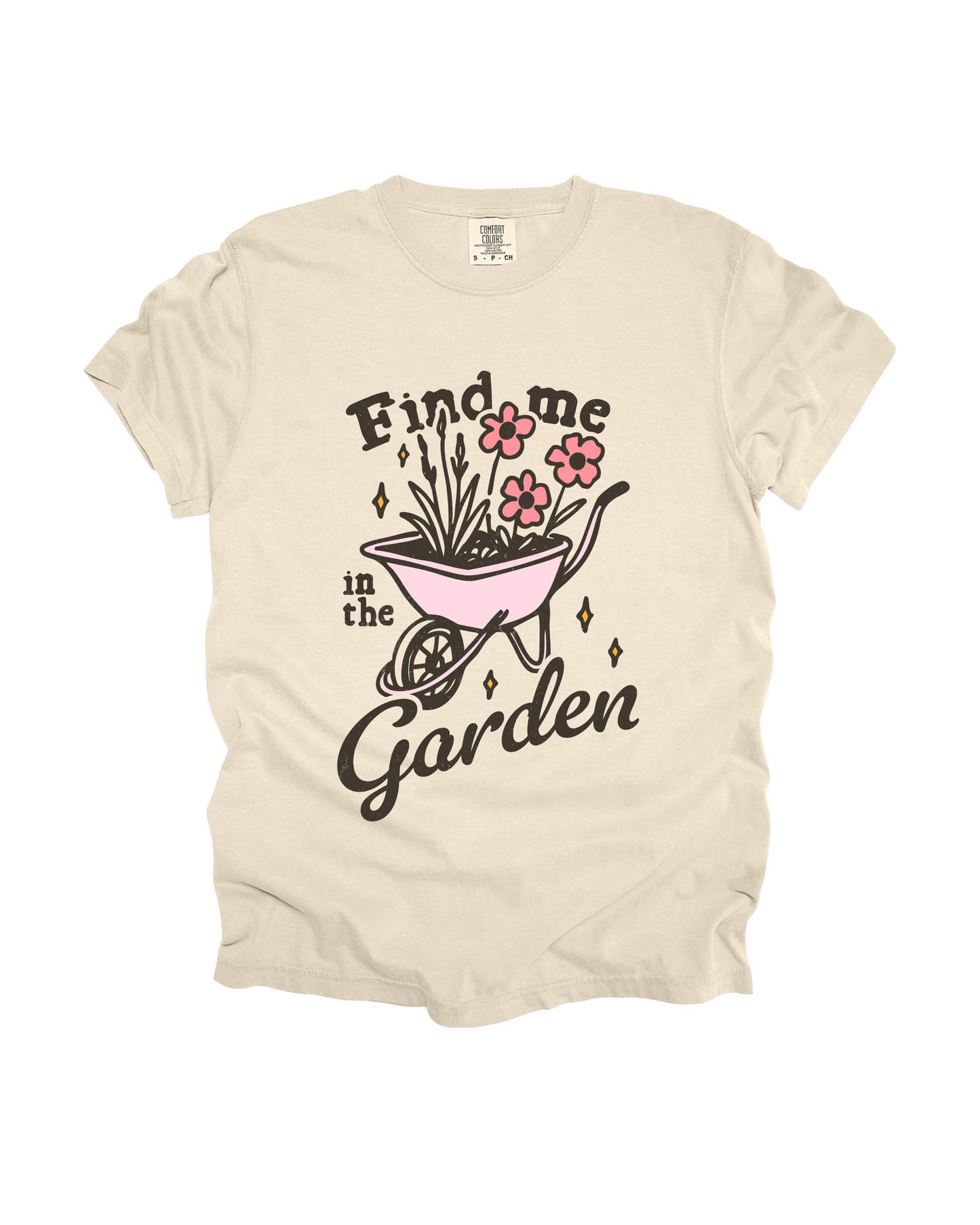 Find Me In The Garden Adult Tee