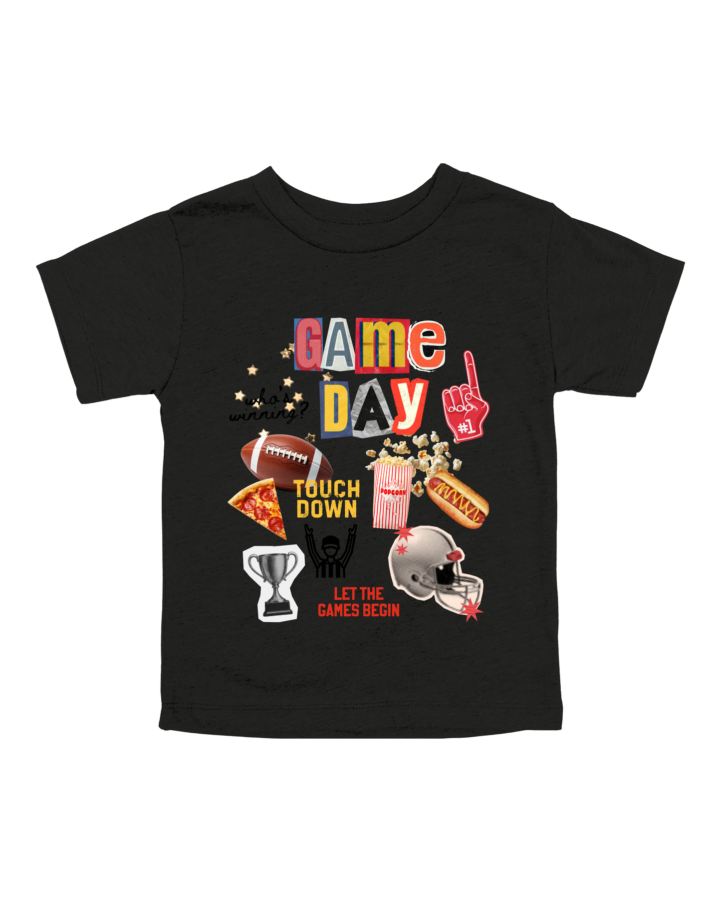 Game Day Collage Youth Tee