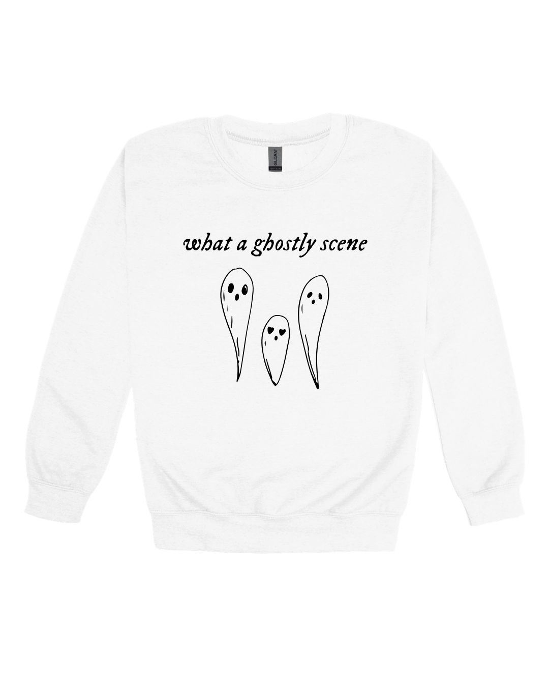 What A Ghostly Scene Youth Sweatshirt