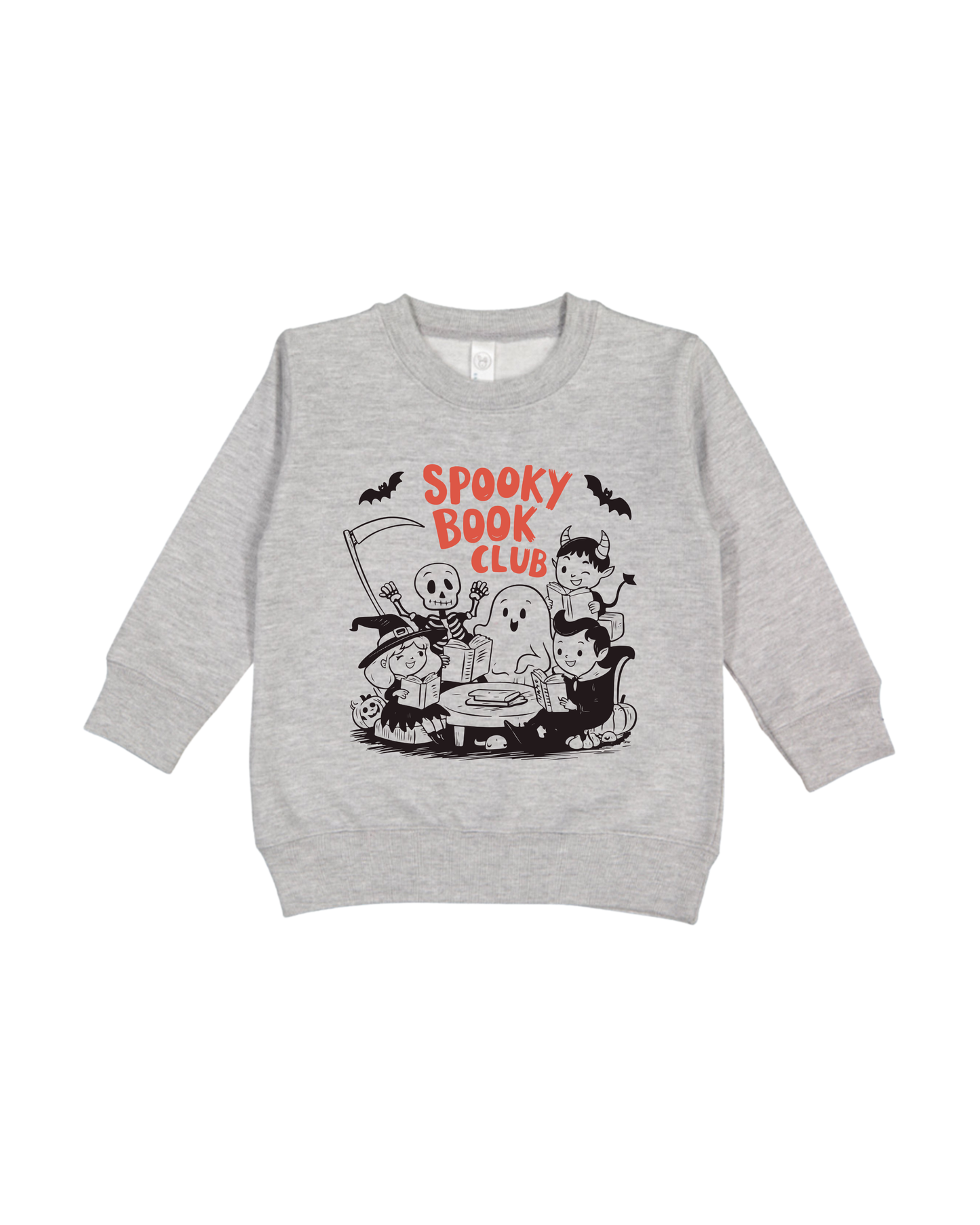 Spooky Book Club Toddler Sweatshirt