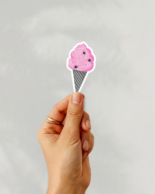 Cotton Candy Vinyl Sticker