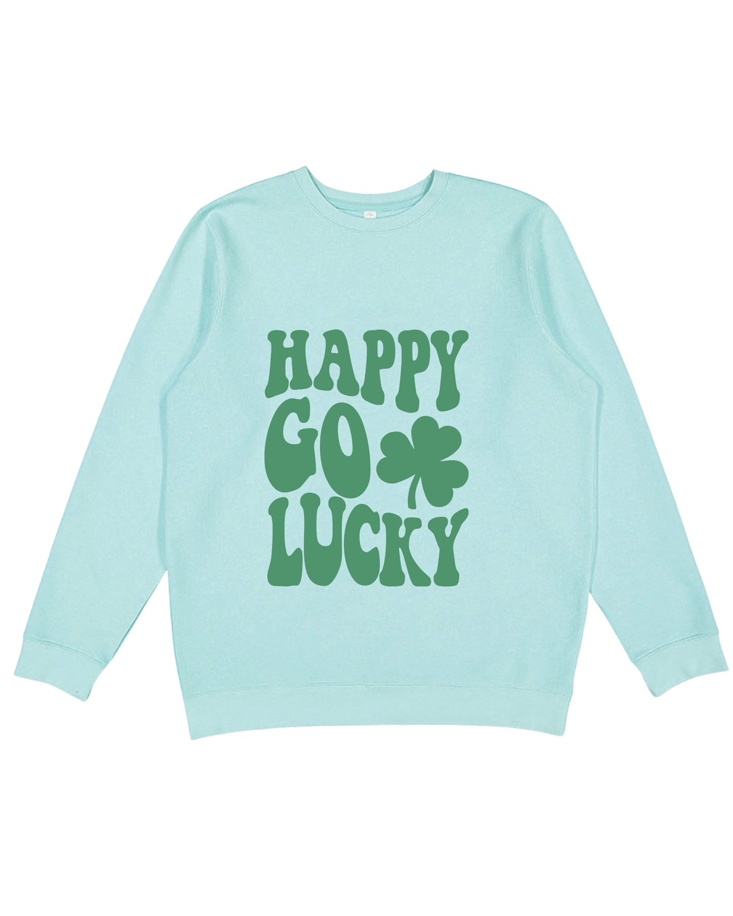 Happy Go Lucky Adult Sweatshirt