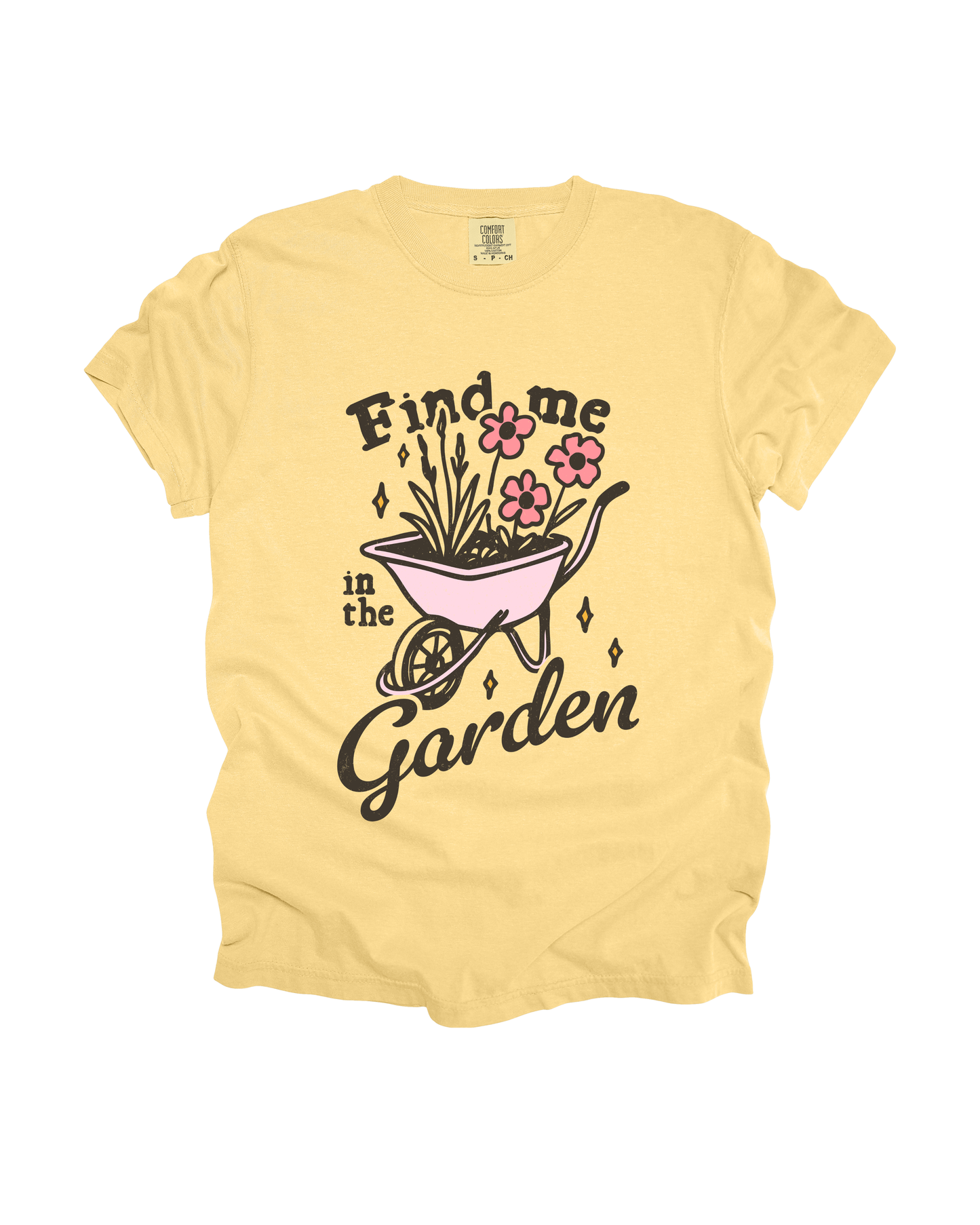 Find Me In The Garden Adult Tee
