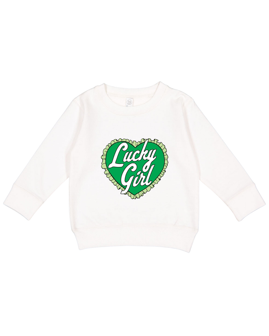 Lucky Girl Toddler Sweatshirt
