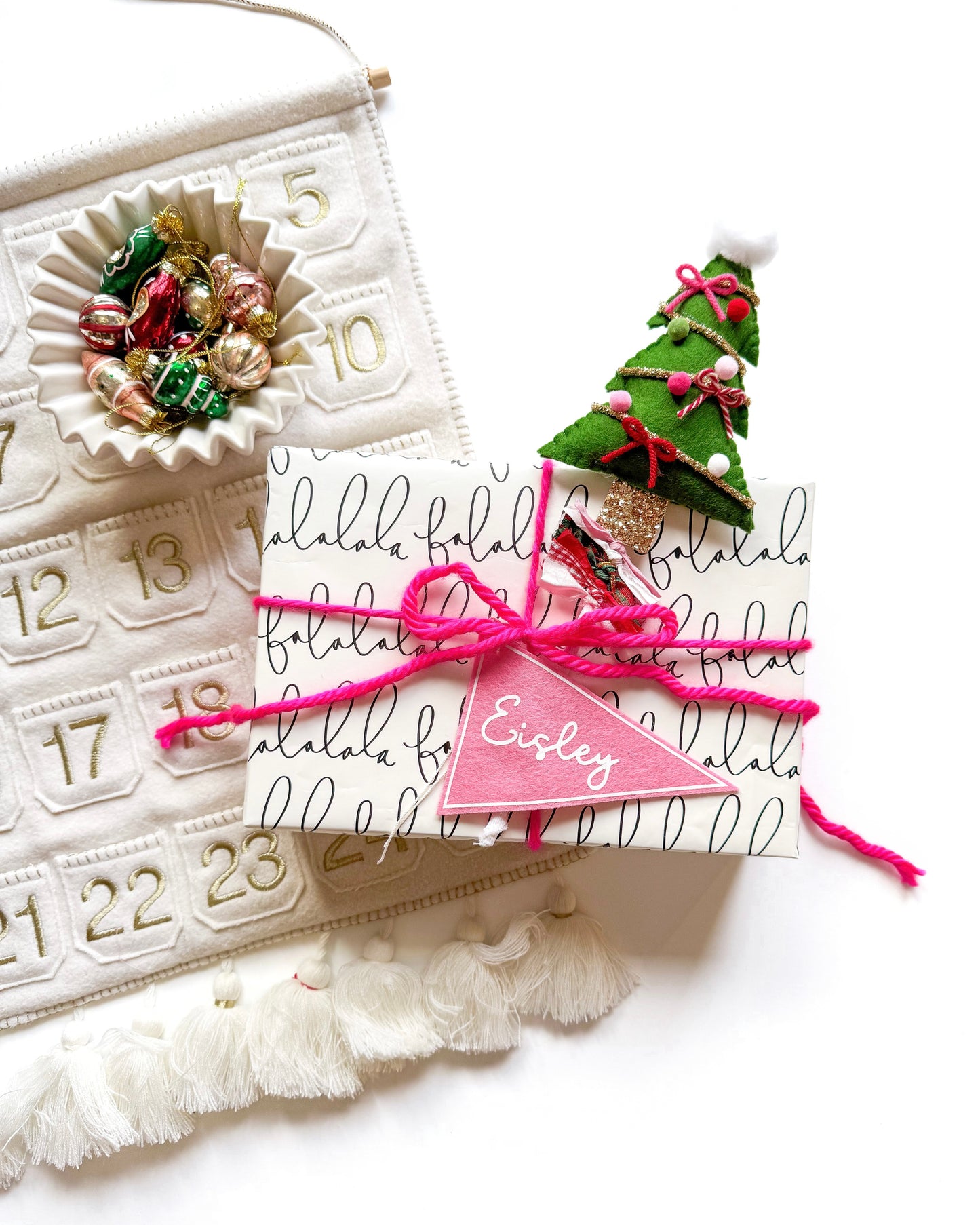 Custom Pennant Gift Tag