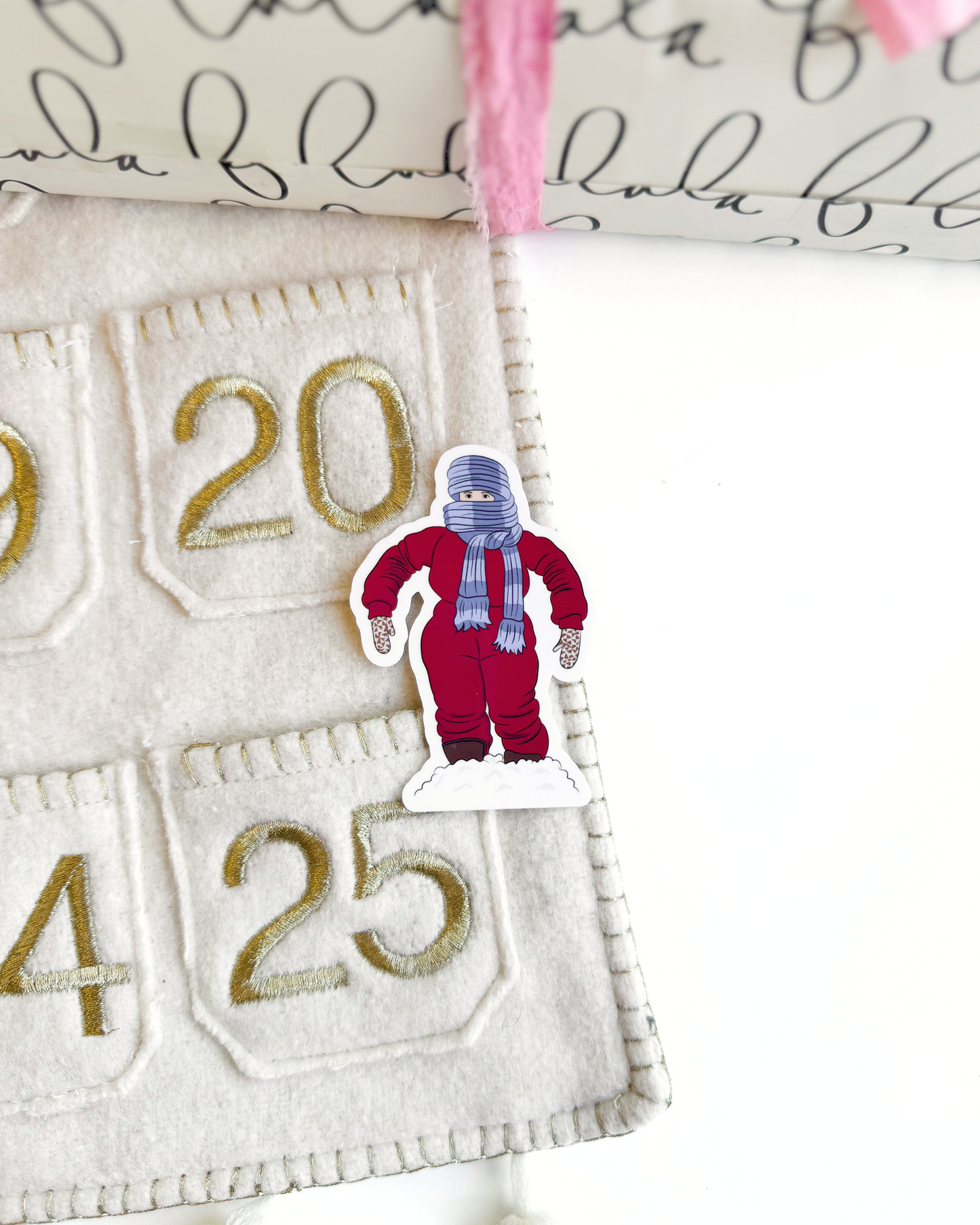 A Christmas Story Randy Vinyl Sticker