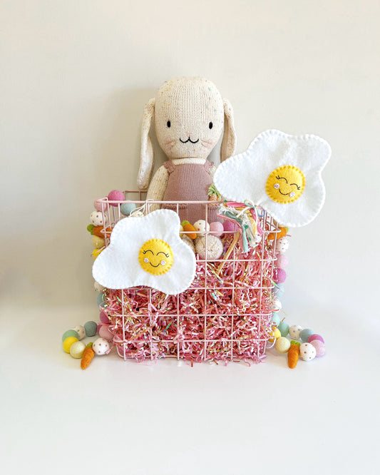 Happy Egg Basket Tag/Wand