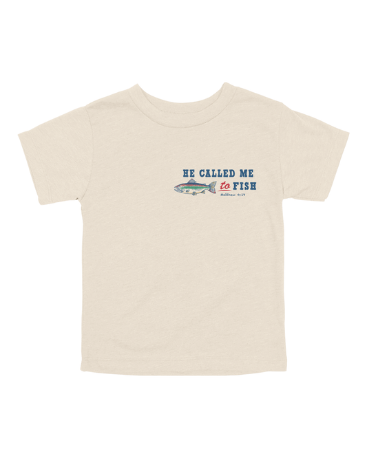 He Called Me To Fish Youth Tee
