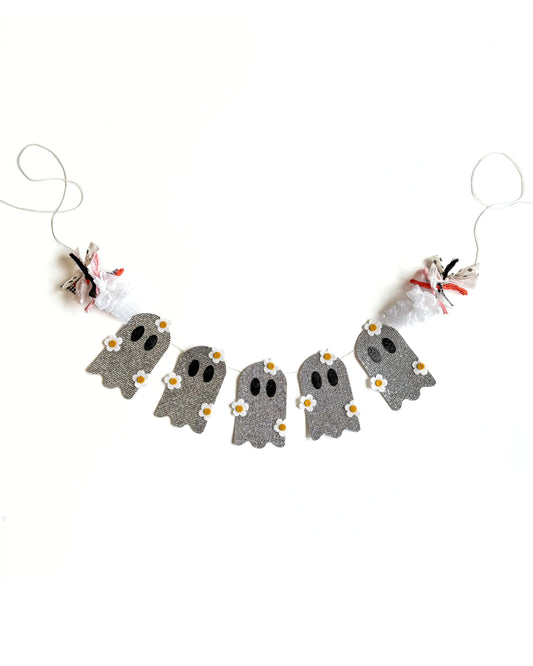 Disco Daisy Ghost Garland